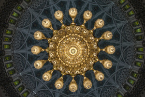 The Sultan Qaboos Grand Mosque, Muscat, Oman